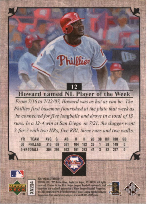 B1616- 2007 UD Masterpieces BB Cards 1-90 +Inserts -You Pick- 15+ FREE US SHIP - Picture 5 of 101