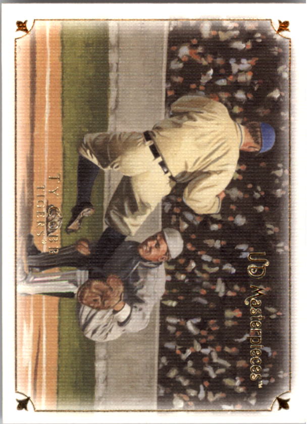 2007 UD Masterpieces #20 Ty Cobb