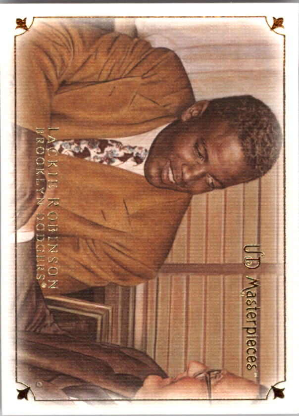 2007 UD Masterpieces #24 Jackie Robinson