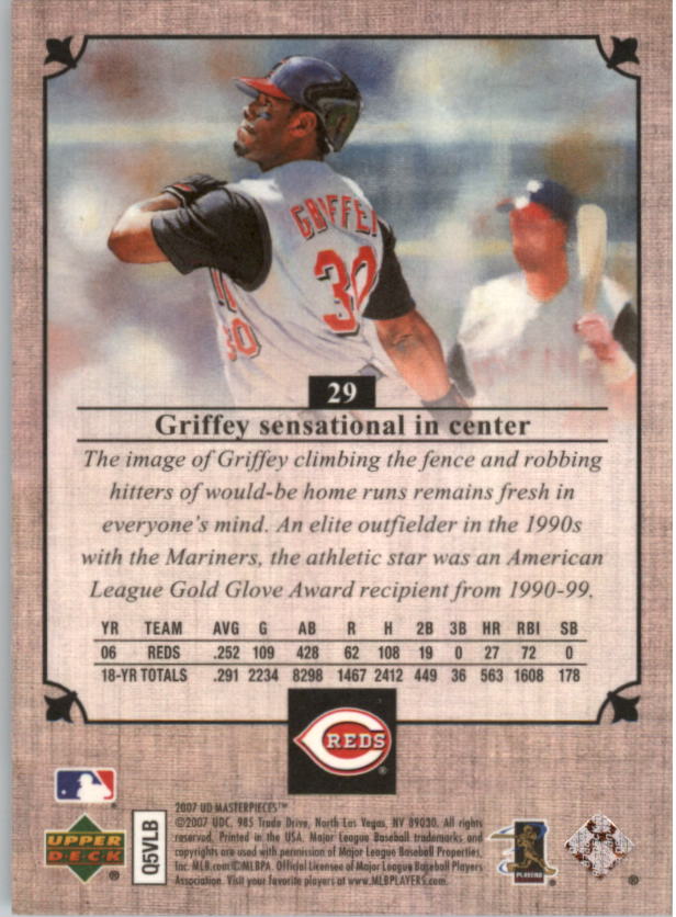 B1616- 2007 UD Masterpieces BB Cards 1-90 +Inserts -You Pick- 15+ FREE US SHIP - Picture 25 of 101