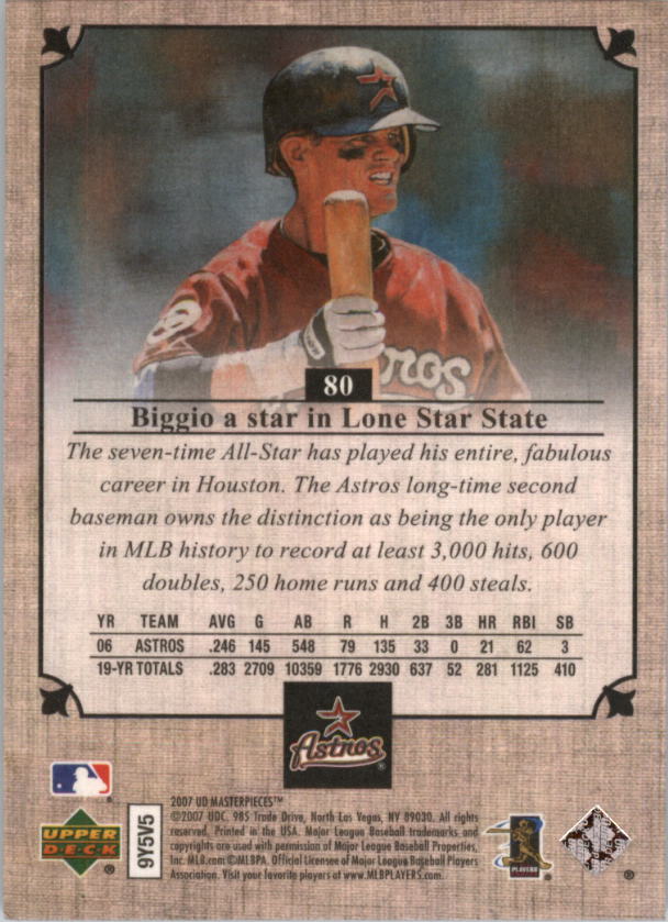 B1616- 2007 UD Masterpieces BB Cards 1-90 +Inserts -You Pick- 15+ FREE US SHIP - Picture 93 of 101