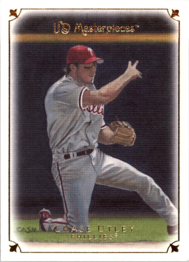 2007 UD Masterpieces #88 Chase Utley