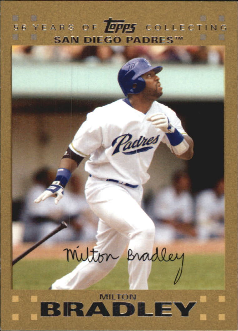 2007 Topps Update Gold #326 Milton Bradley