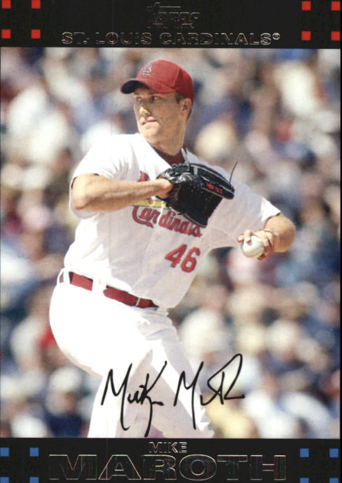2007 Topps Update Red Back #55 Mike Maroth