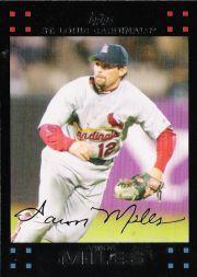 2007 Topps Update Red Back #66 Aaron Miles