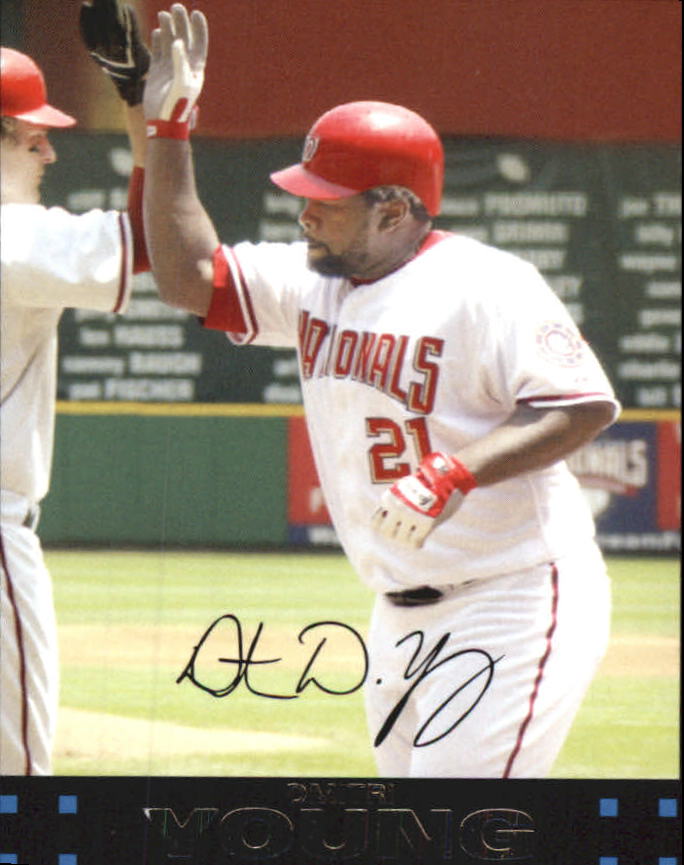 2007 Topps Update Red Back #95 Dmitri Young