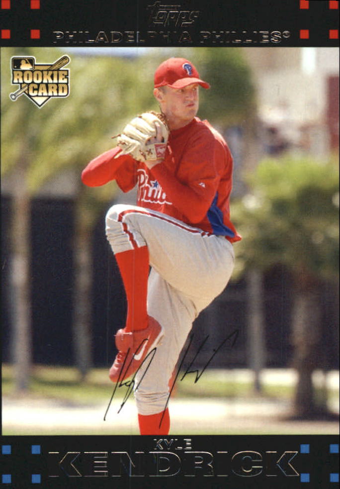 2007 Topps Update Red Back #186 Kyle Kendrick