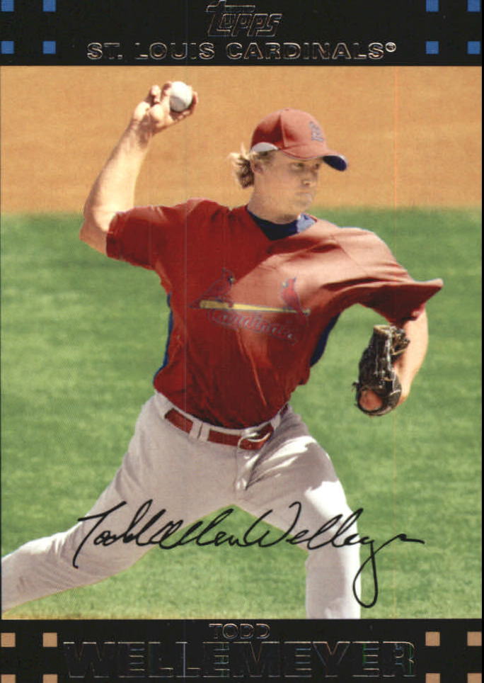 2007 Topps Update Red Back #294 Todd Wellemeyer