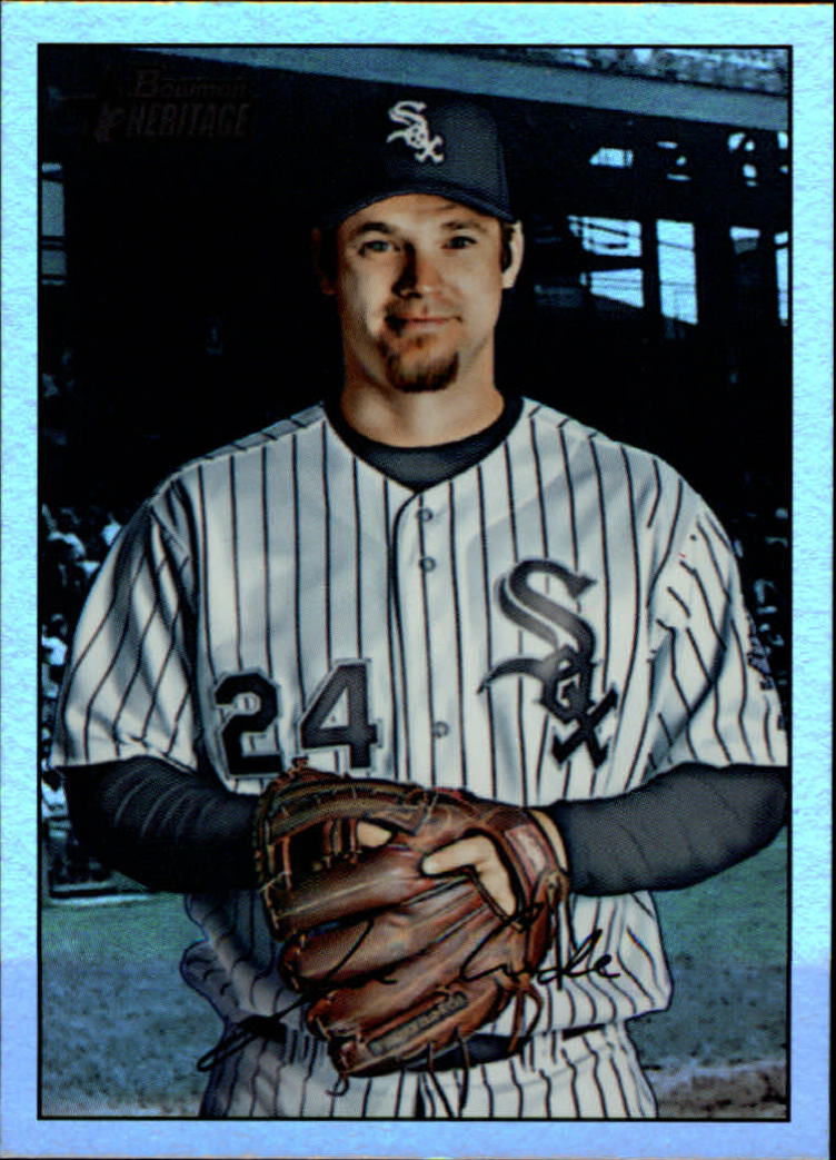 Joe Crede 2007 Bowman Heritage #166 Card Chicago White Sox