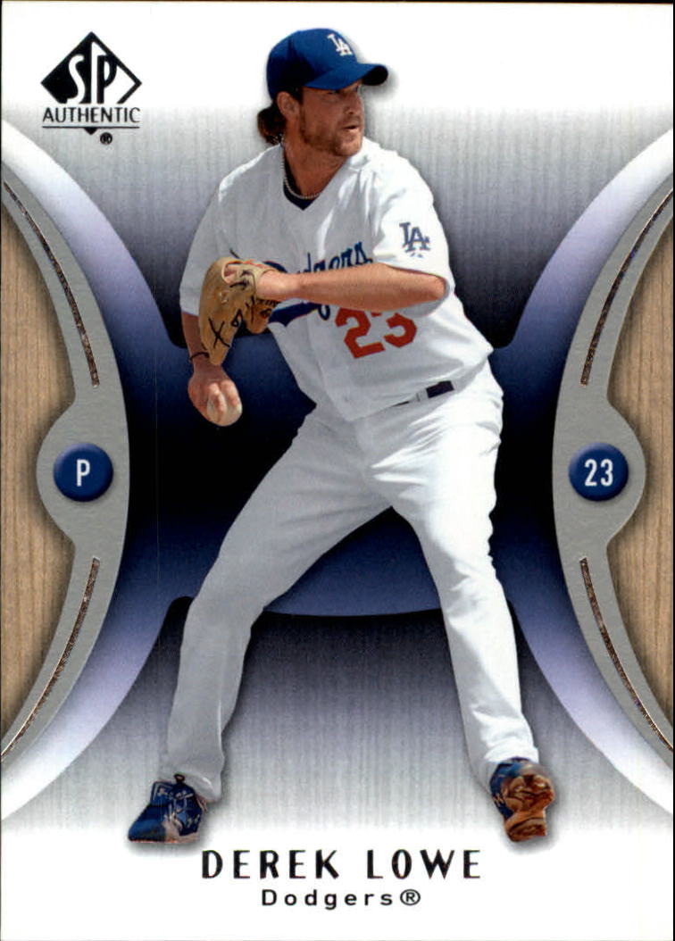 2007 SP Authentic #24 Derek Lowe