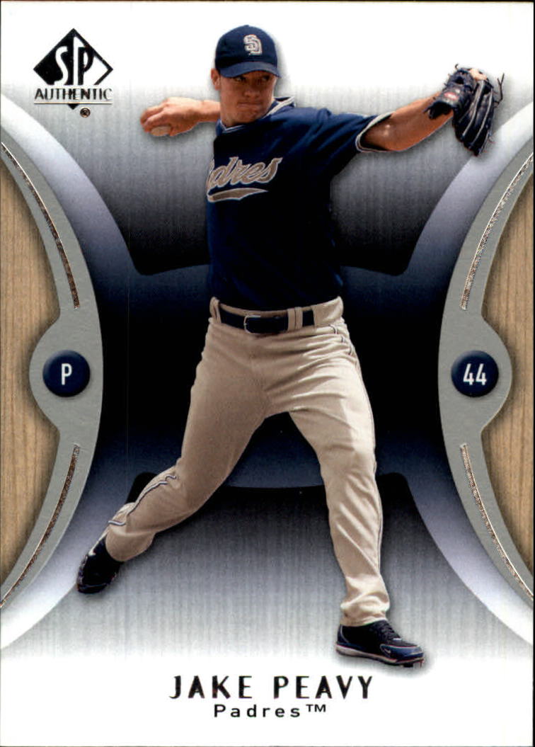 2007 SP Authentic #40 Jake Peavy