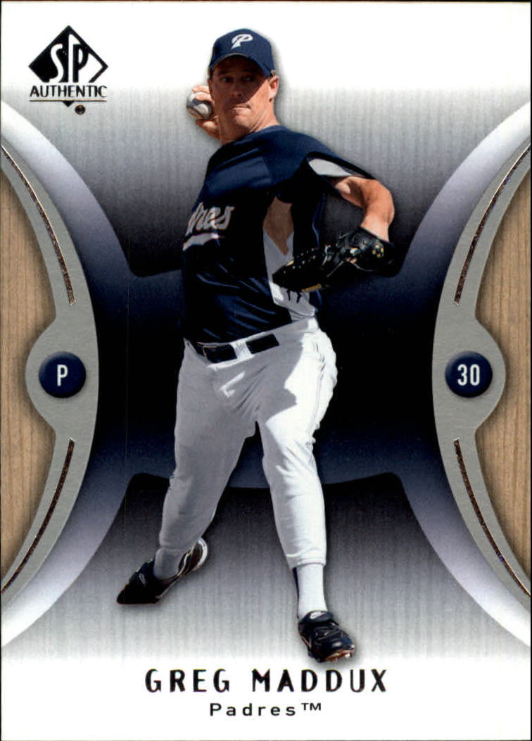 2007 SP Authentic #41 Greg Maddux