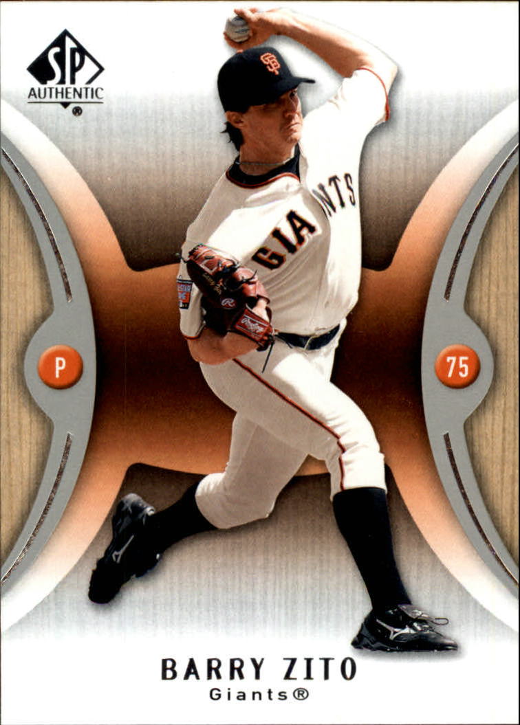 2007 SP Authentic #44 Barry Zito