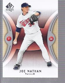 2007 SP Authentic #79 Joe Nathan