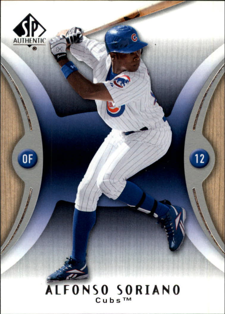 2007 SP Authentic #7 Alfonso Soriano
