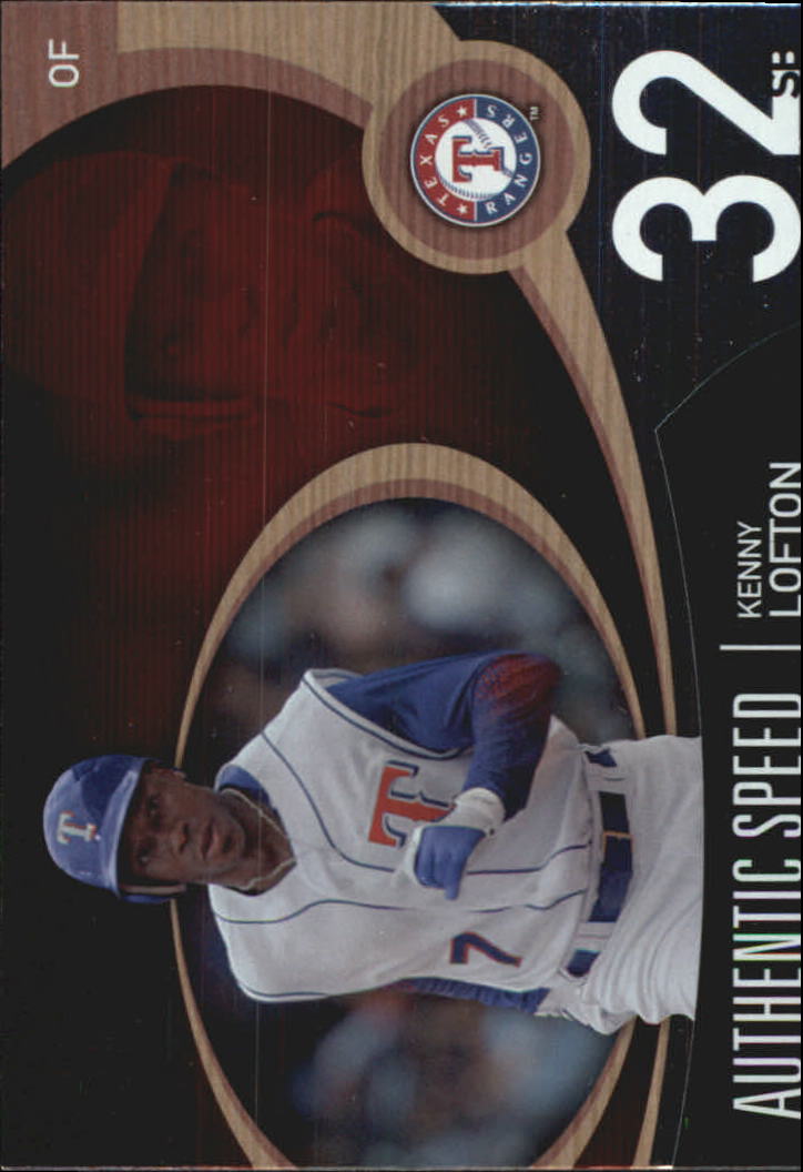 2007 SP Authentic Authentic Speed #AS33 Kenny Lofton
