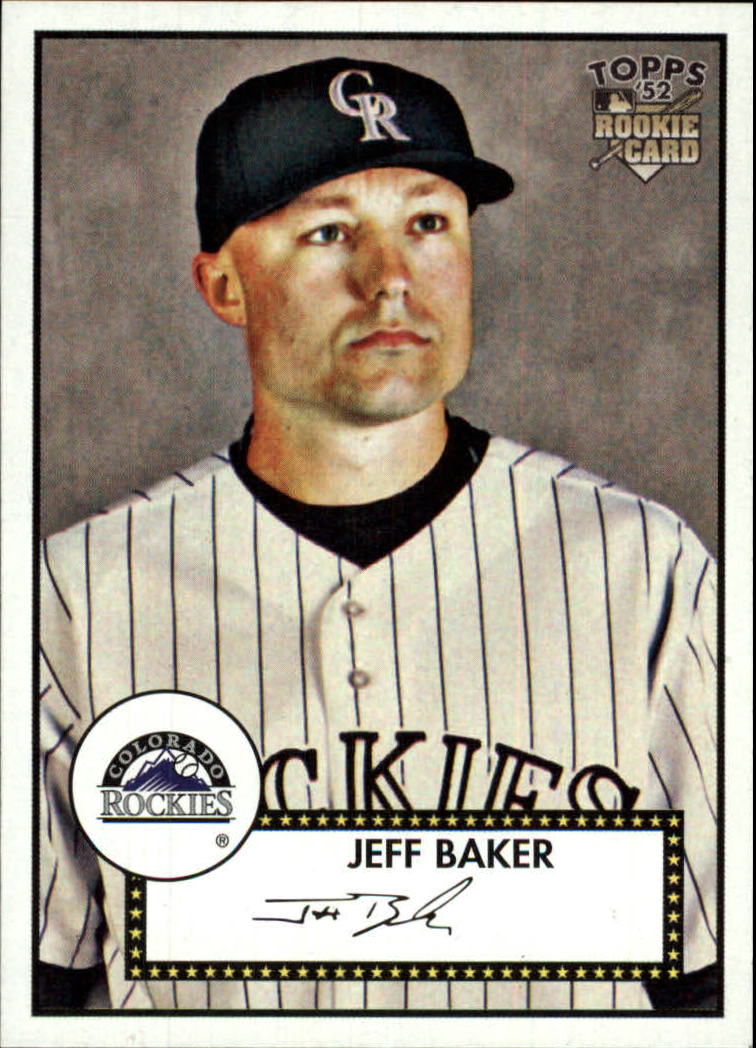 2007 Topps '52 #16 Jeff Baker (RC)