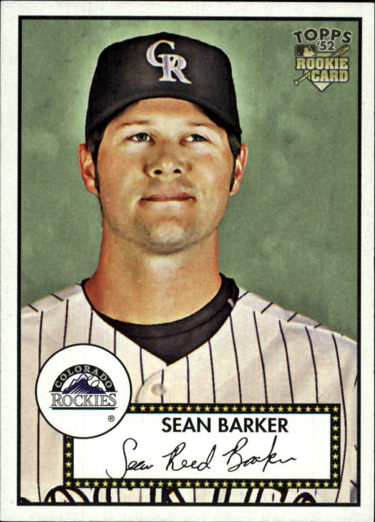 2007 Topps '52 #22 Sean Barker RC