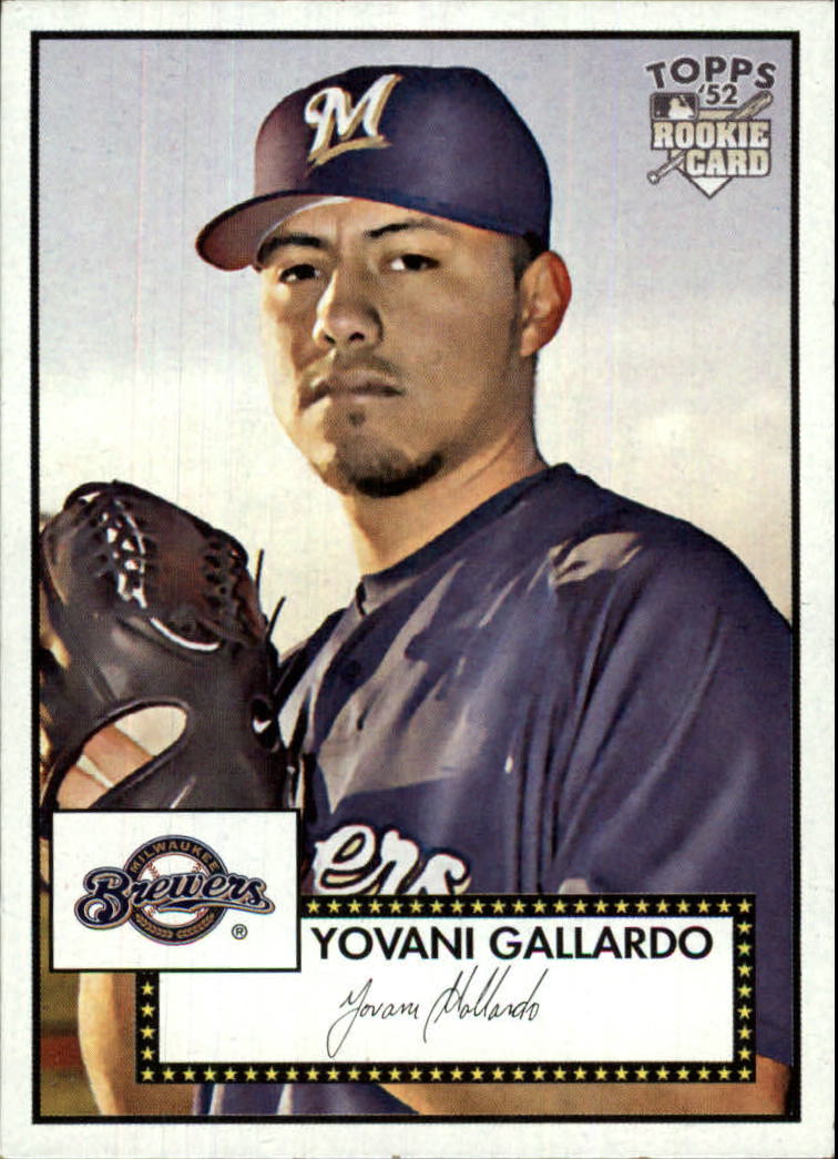 2007 Topps '52 #120 Yovani Gallardo (RC)