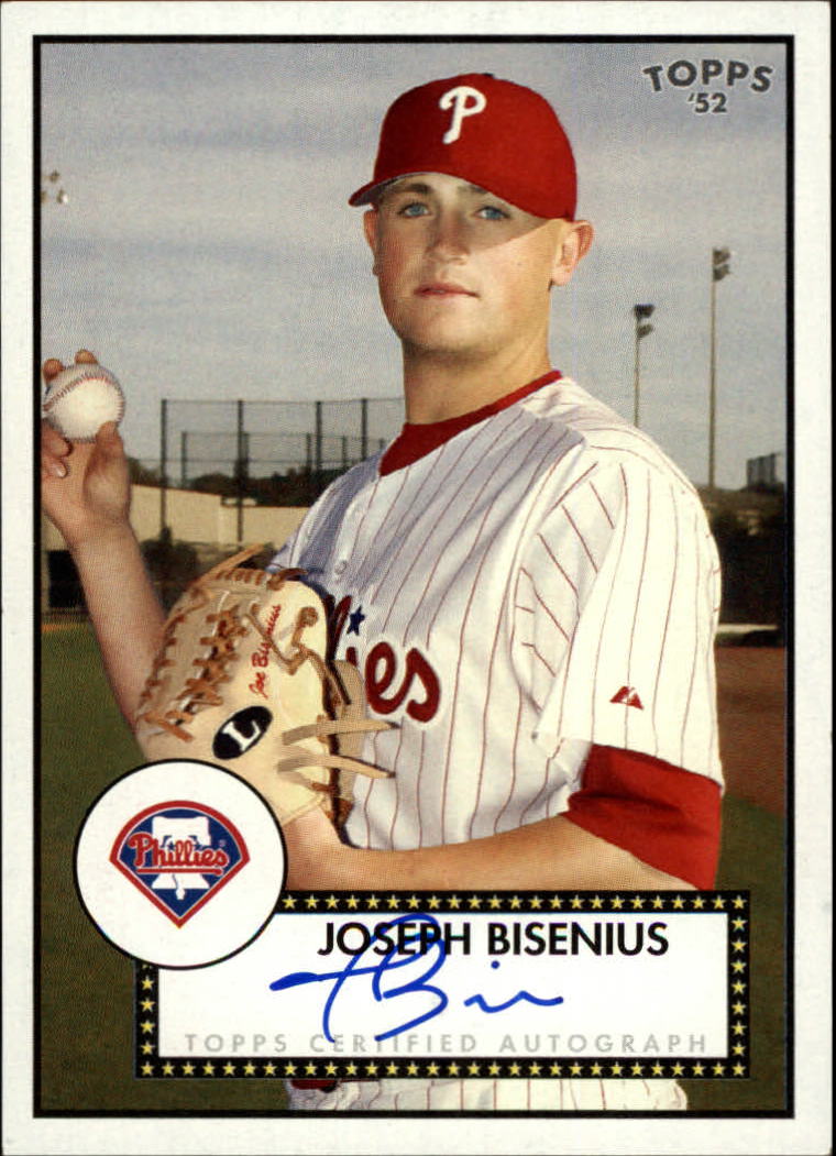 2007 Topps '52 Signatures #JRB Joseph Bisenius F