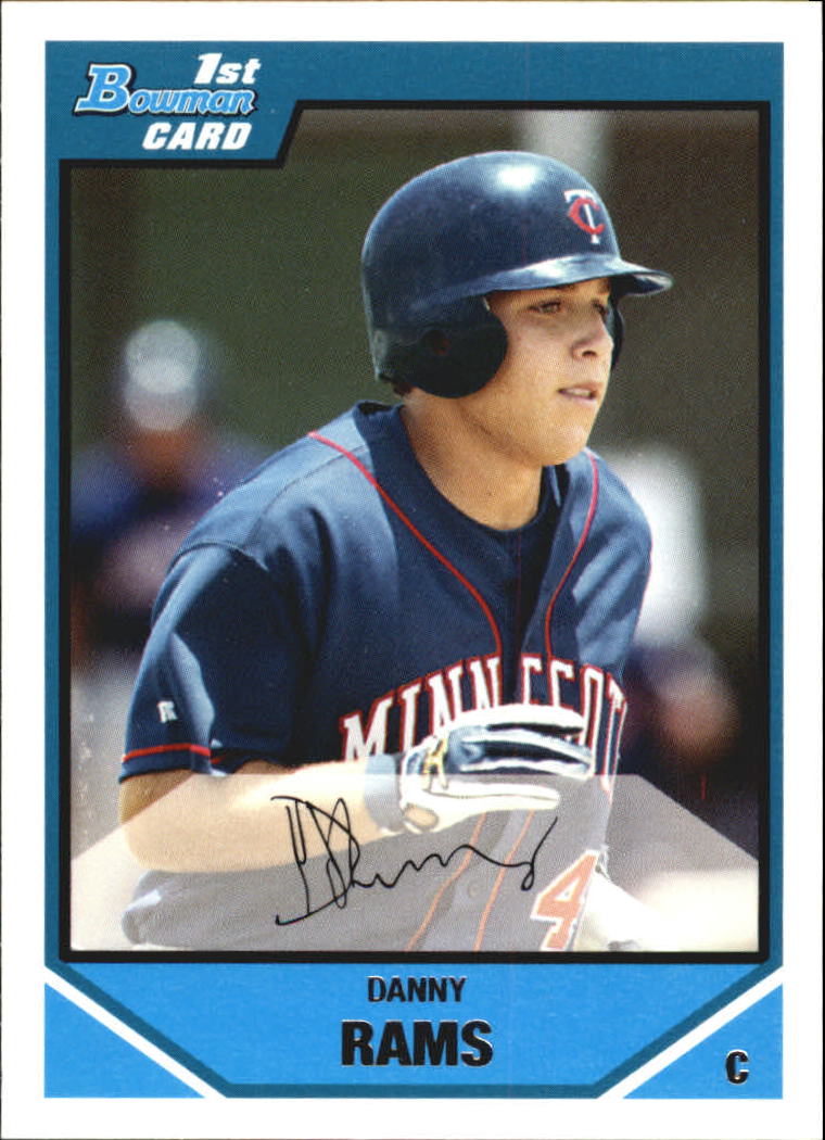 2007 Bowman Chrome Draft Draft Picks #BDPP32 Danny Rams