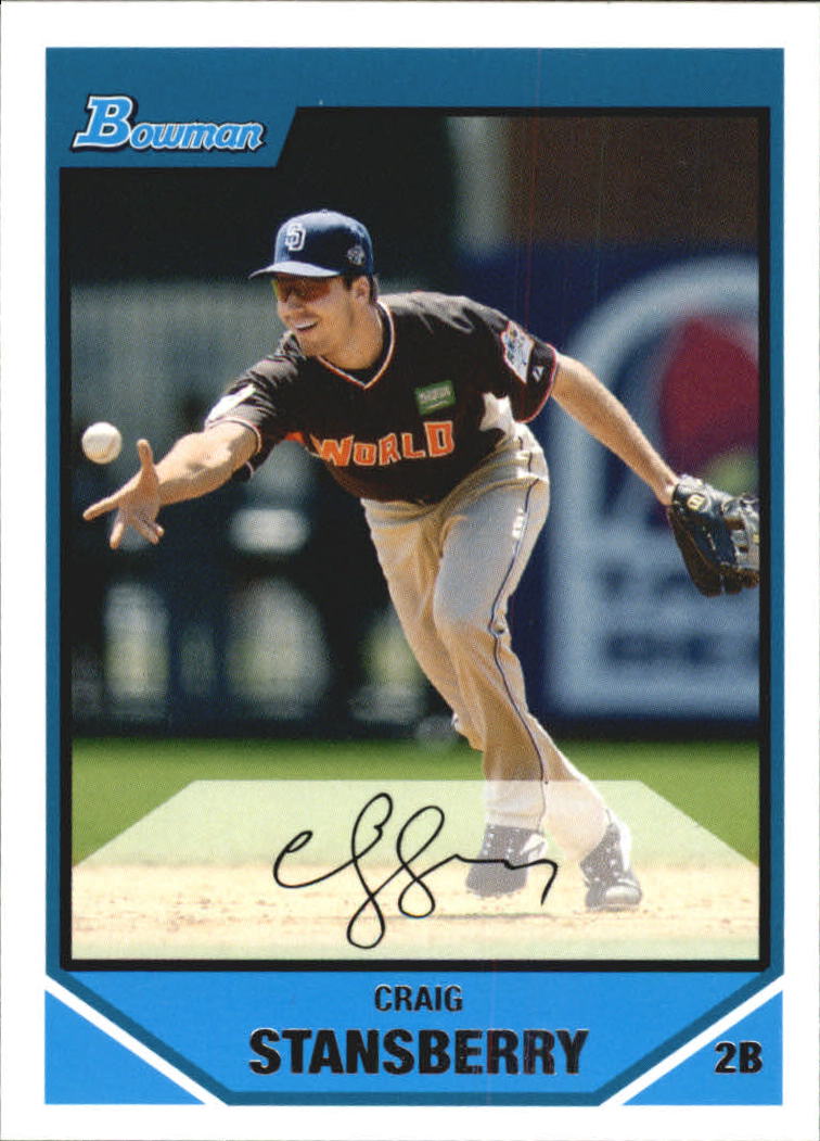 2007 Bowman Draft Future's Game Prospects #BDPP96 Craig Stansberry
