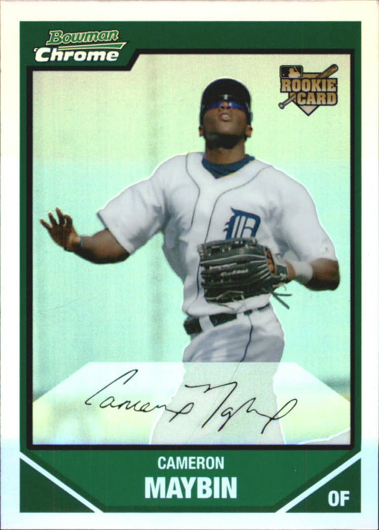 2007 Bowman Chrome Draft Refractors #BDP12 Cameron Maybin