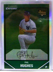 2007 Bowman Chrome Draft Refractors #BDP49 Phil Hughes