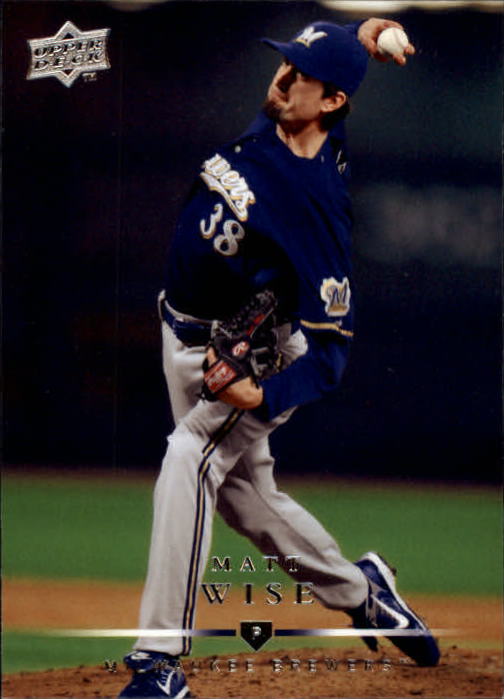 2008 Upper Deck #55 Matt Wise