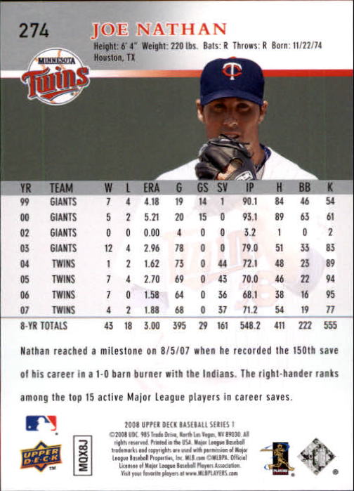 A1359- 2008 Upper Deck BB Cards 254-506 +Rookies -You Pick- 15+ FREE US SHIP - Picture 41 of 499
