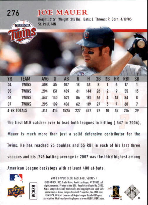 A1359- 2008 Upper Deck BB Cards 254-506 +Rookies -You Pick- 15+ FREE US SHIP - Picture 45 of 499