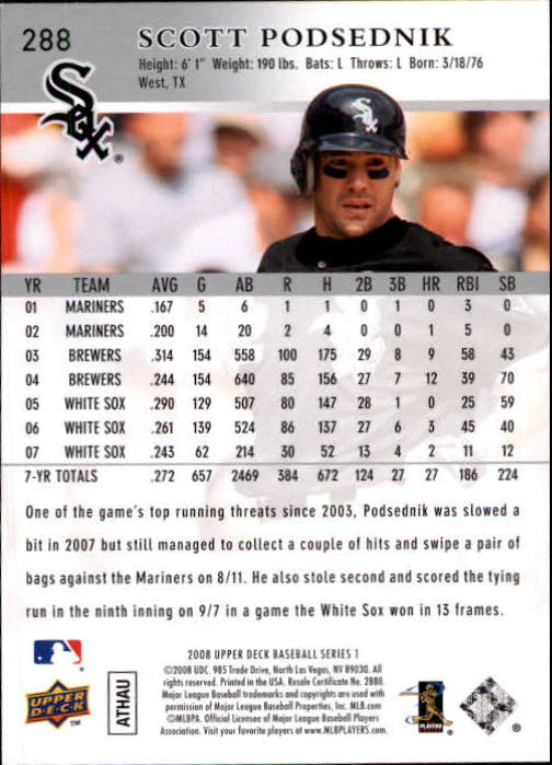 A1359- 2008 Upper Deck BB Cards 254-506 +Rookies -You Pick- 15+ FREE US SHIP - Picture 69 of 499