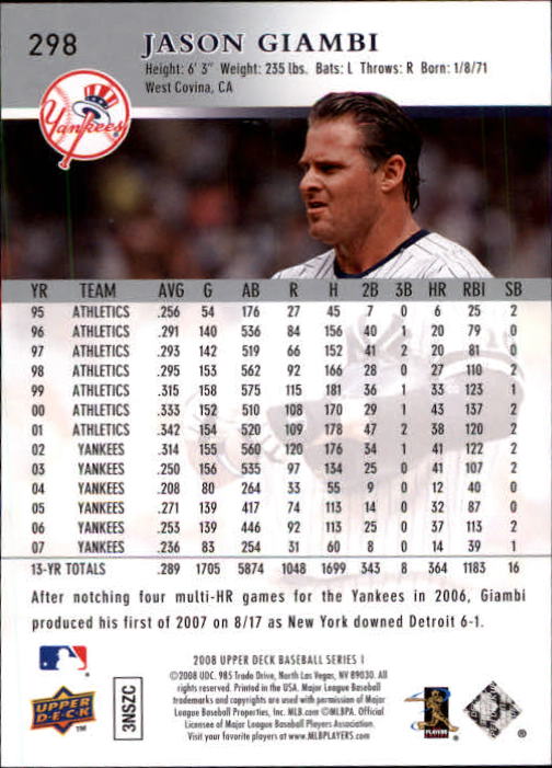 A1359- 2008 Upper Deck BB Cards 254-506 +Rookies -You Pick- 15+ FREE US SHIP - Picture 87 of 499