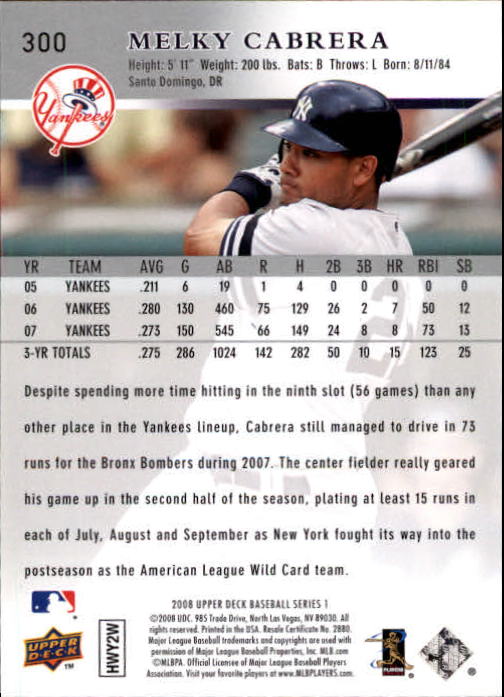 A1359- 2008 Upper Deck BB Cards 254-506 +Rookies -You Pick- 15+ FREE US SHIP - Picture 91 of 499