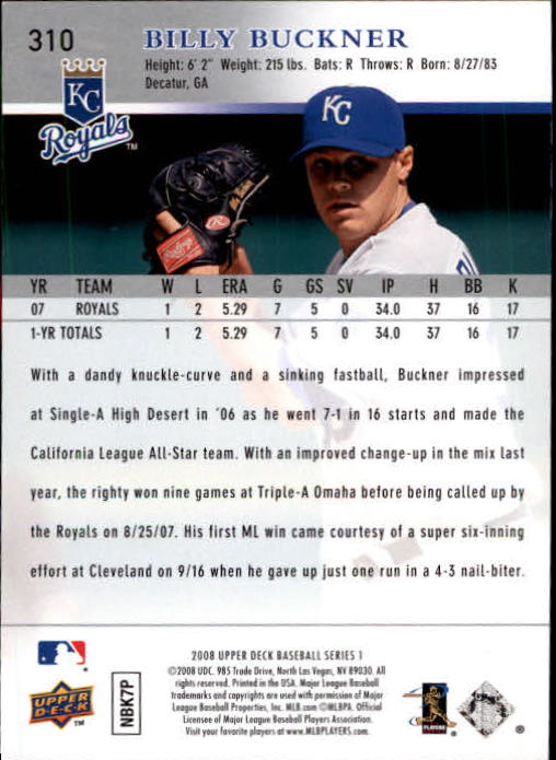 A1359- 2008 Upper Deck BB Cards 254-506 +Rookies -You Pick- 15+ FREE US SHIP - Picture 111 of 499