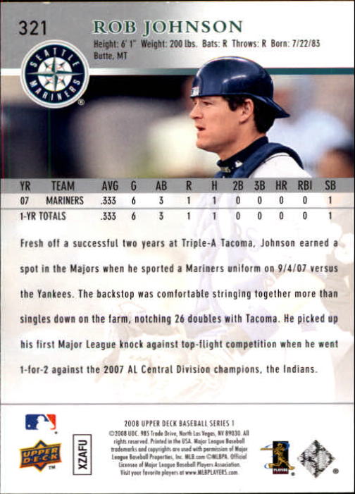 A1359- 2008 Upper Deck BB Cards 254-506 +Rookies -You Pick- 15+ FREE US SHIP - Picture 133 of 499