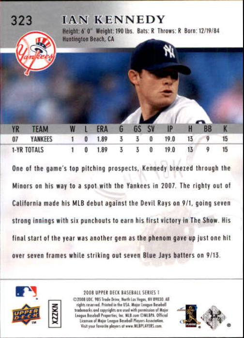 A1359- 2008 Upper Deck BB Cards 254-506 +Rookies -You Pick- 15+ FREE US SHIP - Picture 137 of 499