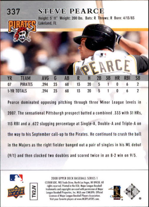 A1359- 2008 Upper Deck BB Cards 254-506 +Rookies -You Pick- 15+ FREE US SHIP - Picture 163 of 499