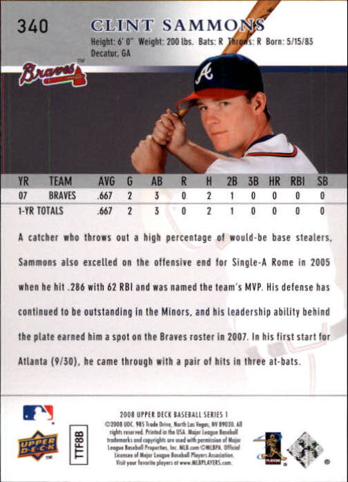 A1359- 2008 Upper Deck BB Cards 254-506 +Rookies -You Pick- 15+ FREE US SHIP - Picture 169 of 499