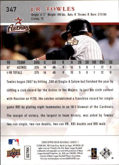 A1359- 2008 Upper Deck BB Cards 254-506 +Rookies -You Pick- 15+ FREE US SHIP - Picture 183 of 499