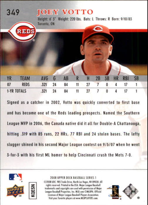A1359- 2008 Upper Deck BB Cards 254-506 +Rookies -You Pick- 15+ FREE US SHIP - Picture 187 of 499