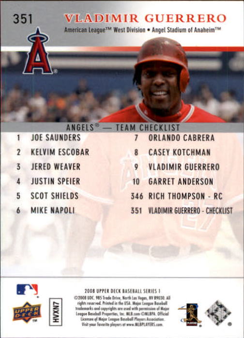 A1359- 2008 Upper Deck BB Cards 254-506 +Rookies -You Pick- 15+ FREE US SHIP - Picture 191 of 499