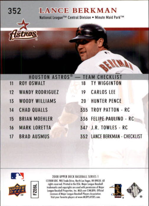 A1359- 2008 Upper Deck BB Cards 254-506 +Rookies -You Pick- 15+ FREE US SHIP - Picture 193 of 499