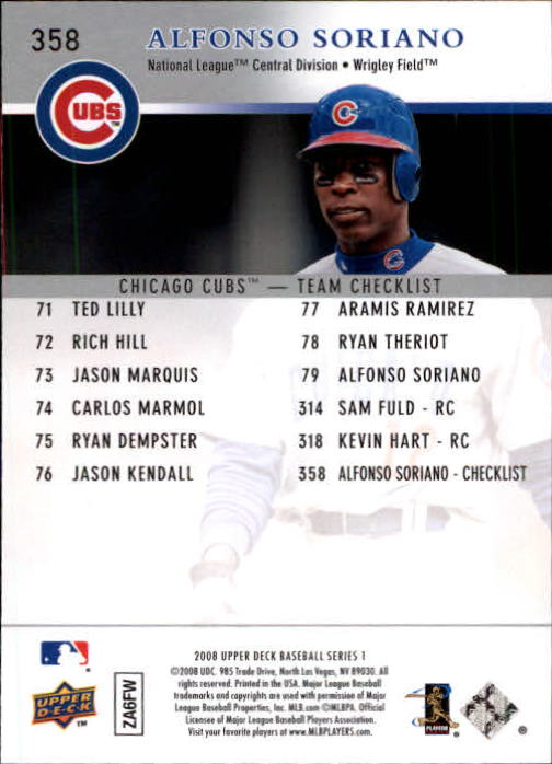 A1359- 2008 Upper Deck BB Cards 254-506 +Rookies -You Pick- 15+ FREE US SHIP - Picture 205 of 499
