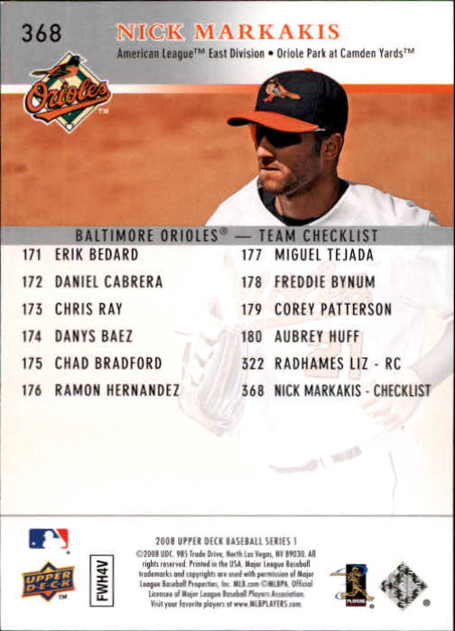A1359- 2008 Upper Deck BB Cards 254-506 +Rookies -You Pick- 15+ FREE US SHIP - Picture 225 of 499