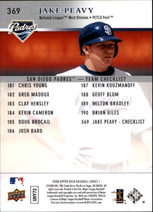 A1359- 2008 Upper Deck BB Cards 254-506 +Rookies -You Pick- 15+ FREE US SHIP - Picture 227 of 499