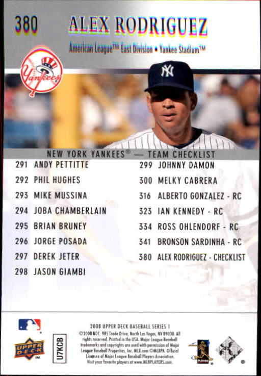 A1359- 2008 Upper Deck BB Cards 254-506 +Rookies -You Pick- 15+ FREE US SHIP - Picture 247 of 499