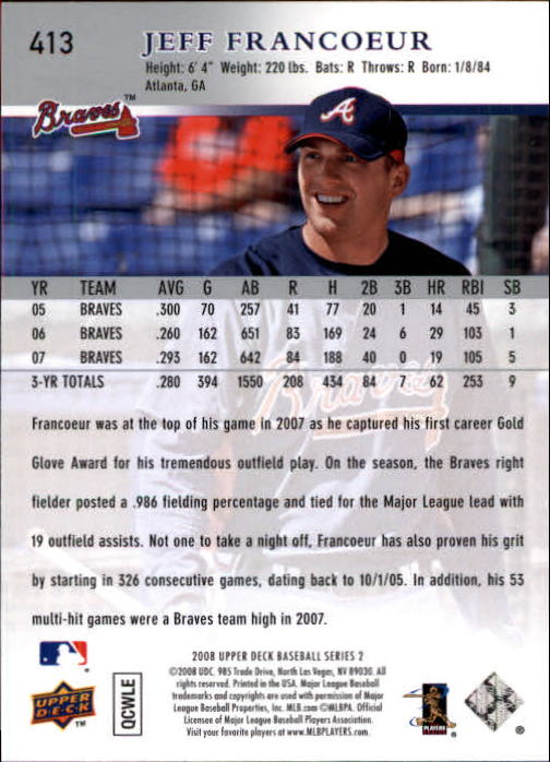 A1359- 2008 Upper Deck BB Cards 254-506 +Rookies -You Pick- 15+ FREE US SHIP - Picture 313 of 499