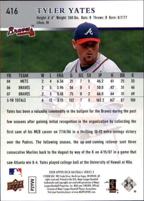 A1359- 2008 Upper Deck BB Cards 254-506 +Rookies -You Pick- 15+ FREE US SHIP - Picture 319 of 499