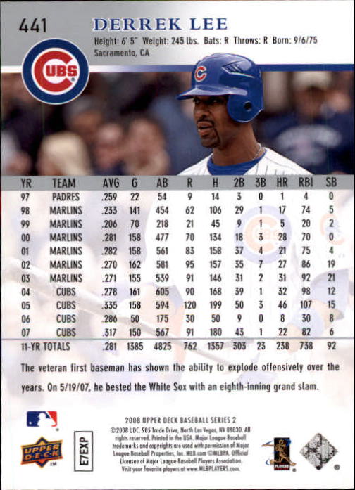 A1359- 2008 Upper Deck BB Cards 254-506 +Rookies -You Pick- 15+ FREE US SHIP - Picture 369 of 499